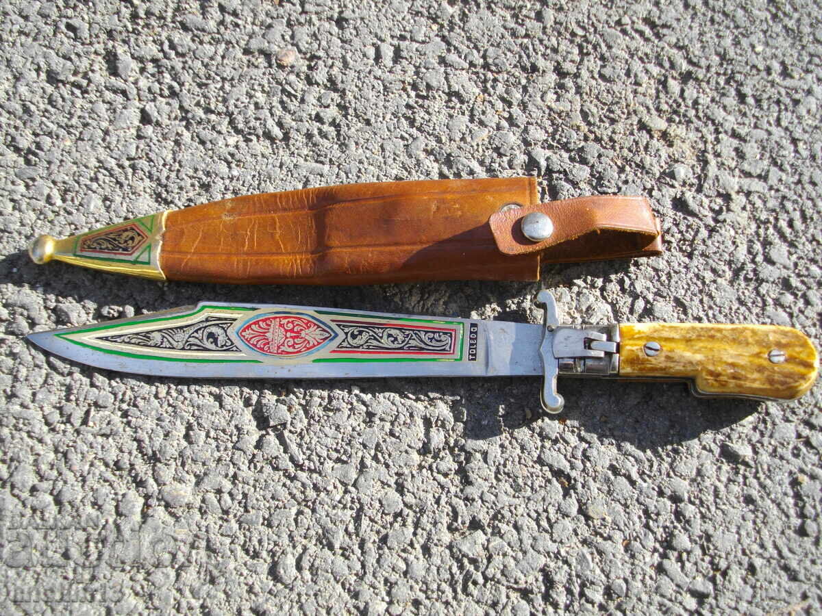 Collector's Folding Knife TOLEDO with Sheath with price 230.00 BGN | € 117.60