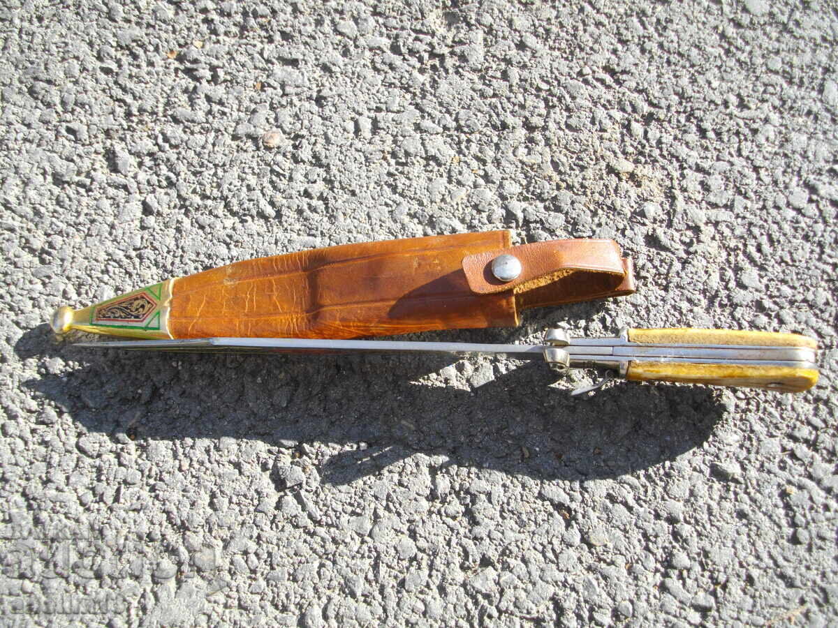 Delivery of Collector's Folding Knife TOLEDO with Sheath