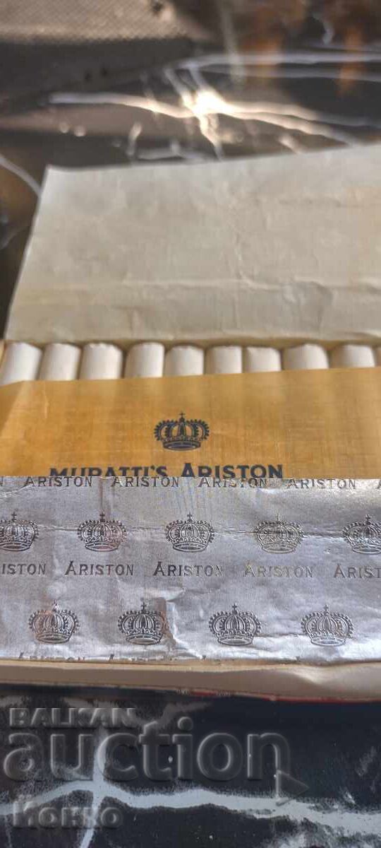Auction  Old Muratti's Ariston cigarettes