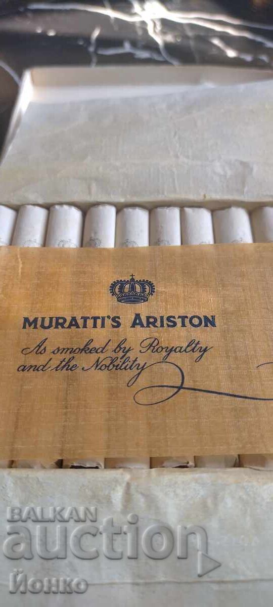 Delivery of Old Muratti's Ariston cigarettes