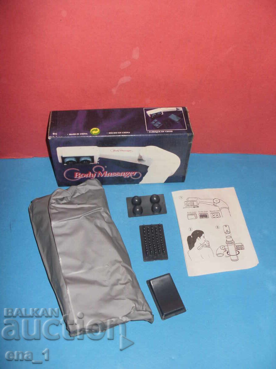 Aparat de masaj corporal BCM-01 cu 4 accesorii - nefolosit - 6