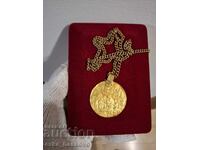 Gold Pendant Baptism 24 Carat