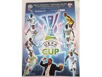 Programă de fotbal - Bolton - Lokomotiv Plovdiv 2005