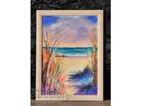 Summer in Colors, Original Painting, Pastel
