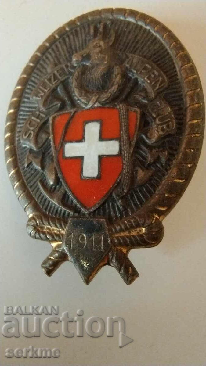 Delivery of Switzerland badge Delivery of Switzerland badge
