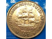 1/2 penny 1938 Africa de Sud aliaj special