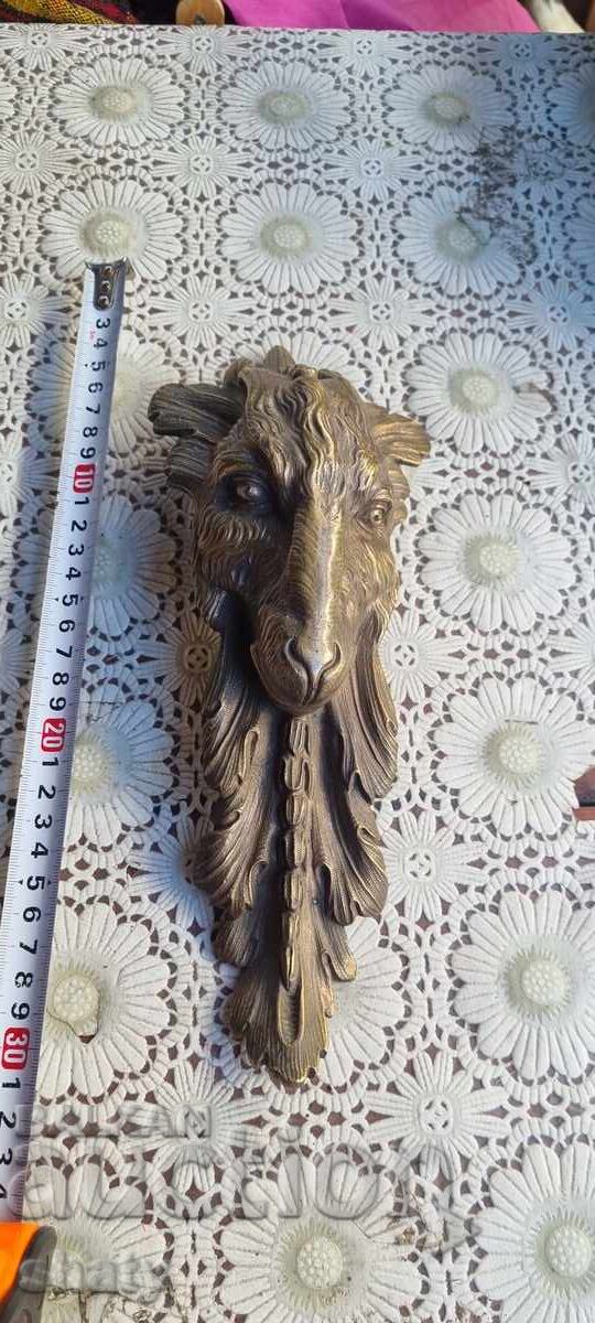 Bronze sculpture. Massive figure