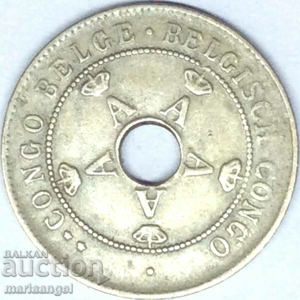 Licitație Congo Belgian 1922 10 centimes Licitație Congo Belgian 1922 10 centimes
