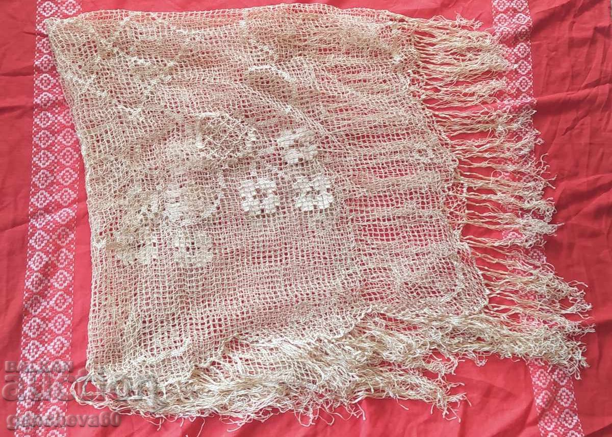 Delivery of Mesh tablecloth 150/170cm. embroidery silk threads