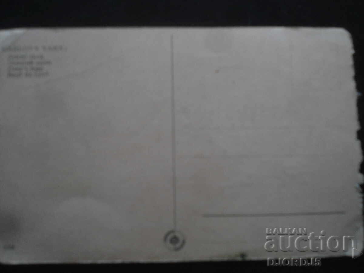 Аукцион KARLOVY VARY, Jeleni skok, Стара картичка Аукцион KARLOVY VARY, Jeleni skok, Стара картичка