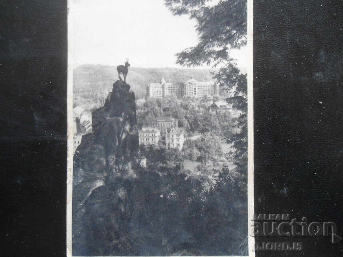 KARLOVY VARY, Jeleni skok, Стара картичка KARLOVY VARY, Jeleni skok, Стара картичка