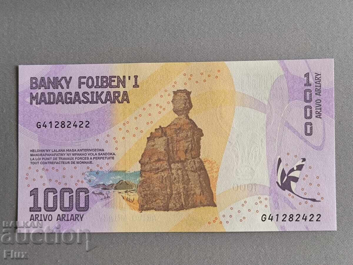 Τραπεζογραμμάτιο - Μαδαγασκάρη - 1000 αριαρί UNC | 2017 Τραπεζογραμμάτιο - Μαδαγασκάρη - 1000 αριαρί UNC | 2017