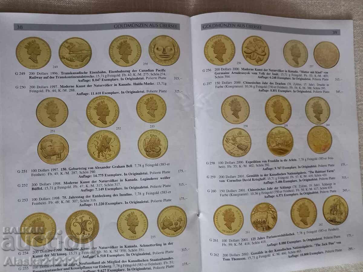 Numismatică - Catalog de licitație Kunker pentru monede - 5