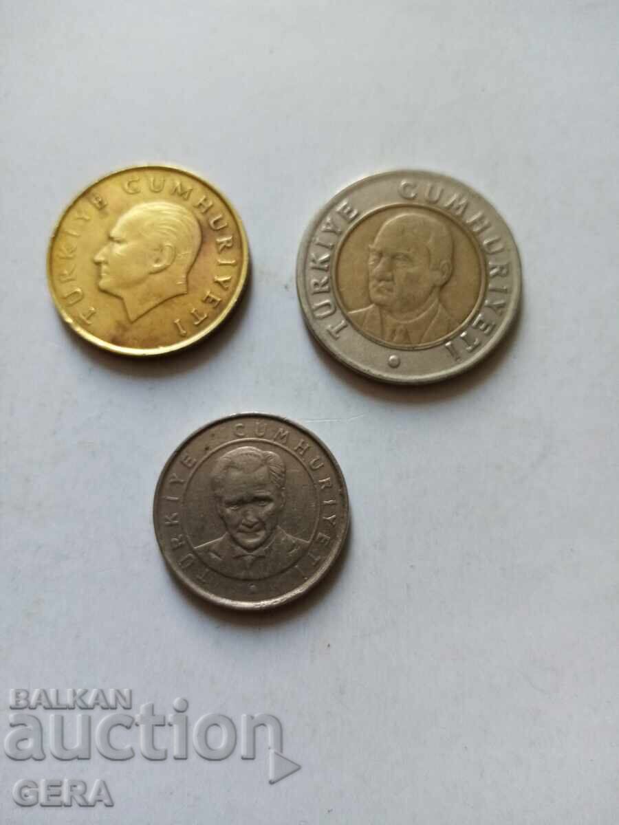 Лот монети от Турция