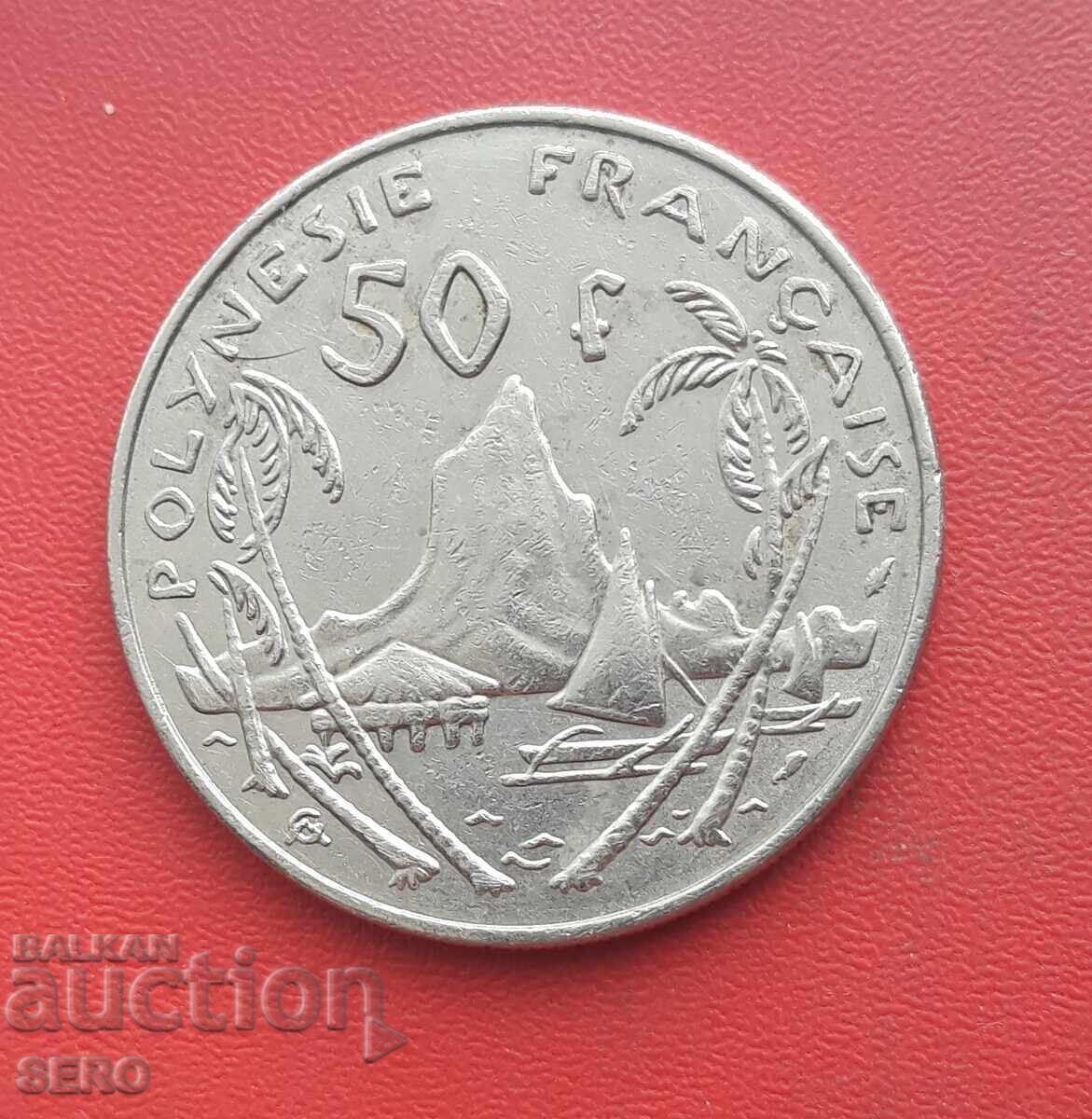 Френска Полинезия-50 франка 1982