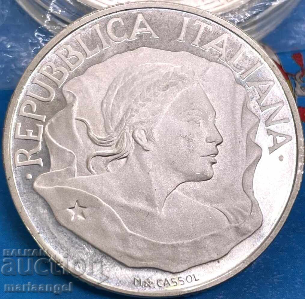 Ιταλία 10000 Λίρες 1997 Επετειακό - 200 έτη Τρικολόρ ασήμι με τιμή 98.00 BGN | € 50.11