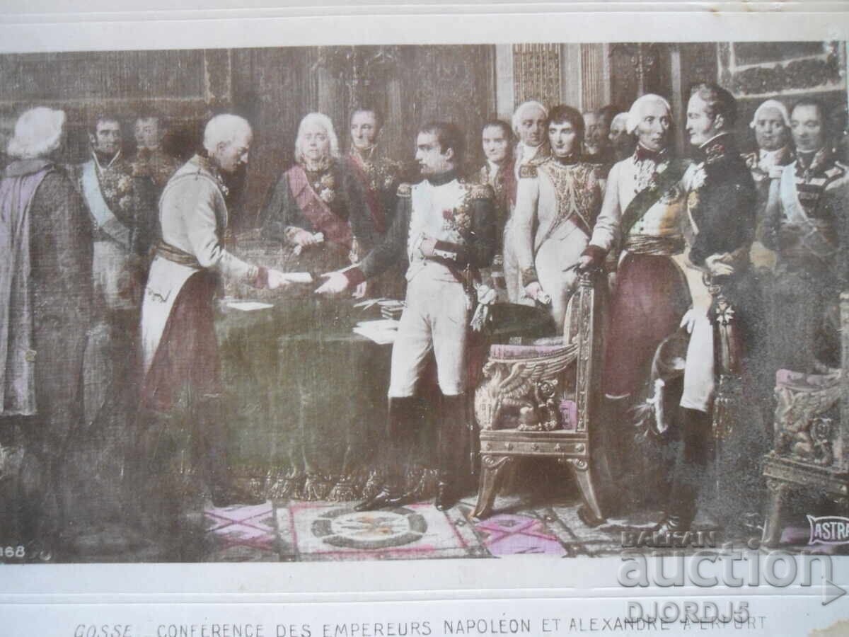 GOSSE-CONFERINȚA IMPĂRAȚILOR NAPOLEON ȘI ALEHANDRU