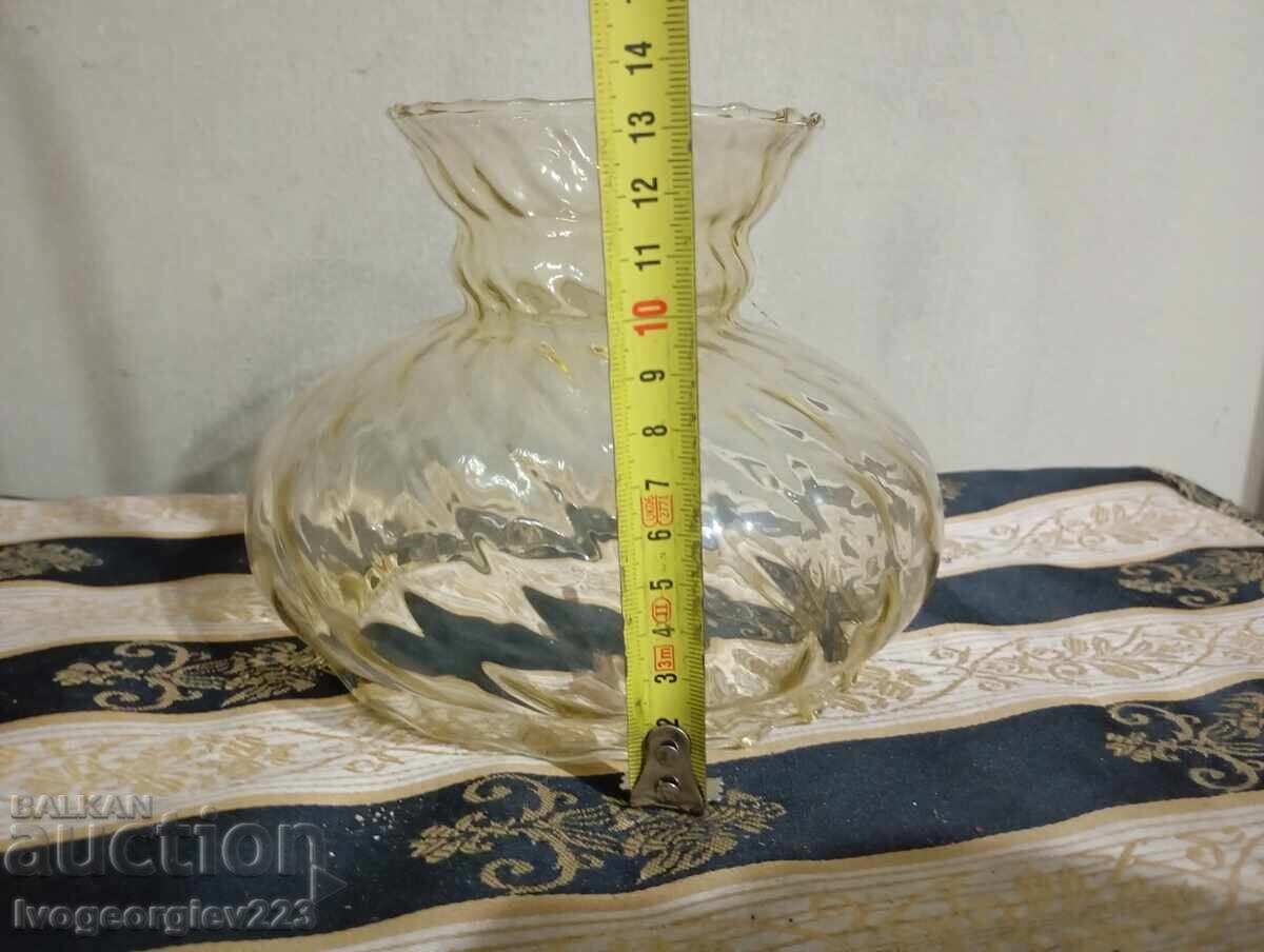 Dome glass for a lamp, chandelier