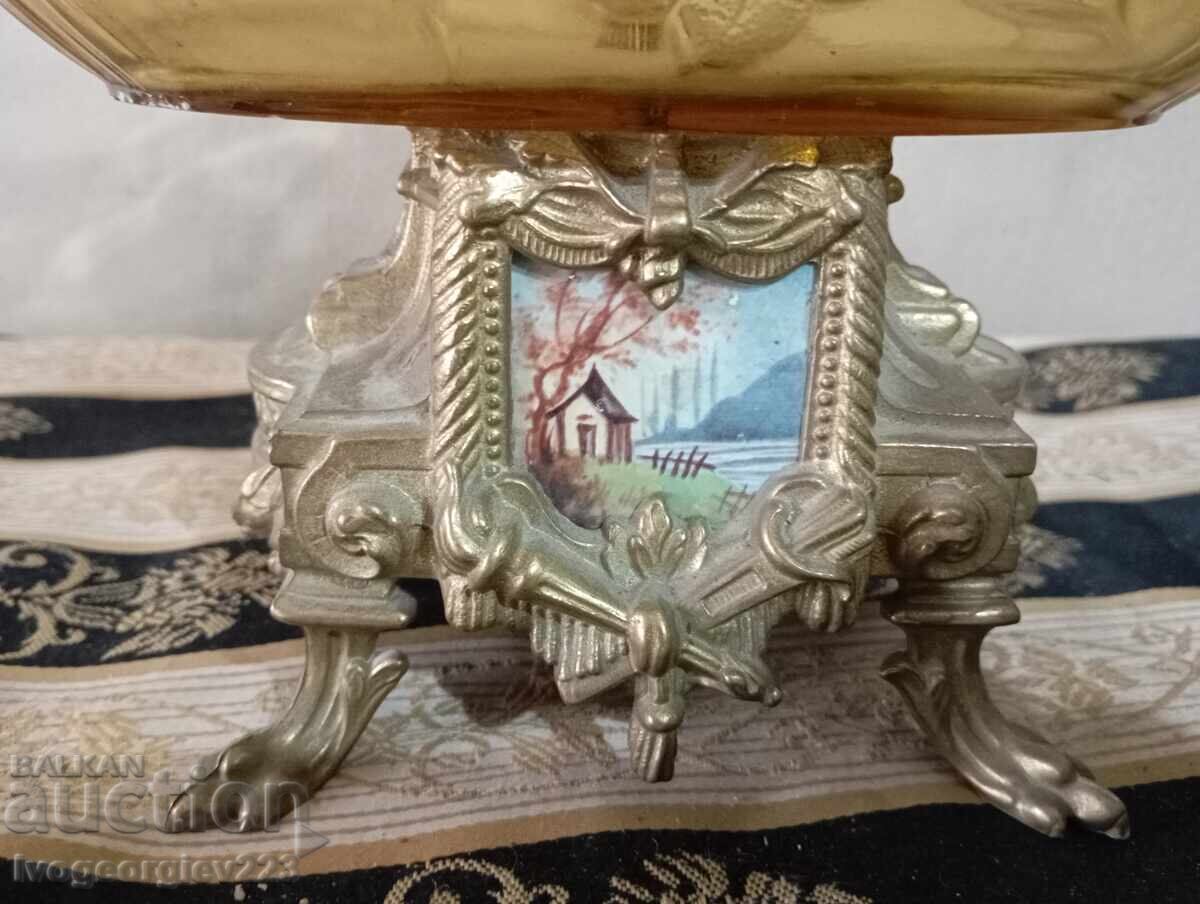 Vintage cup, fruit bowl with price 95.00 BGN | € 48.57