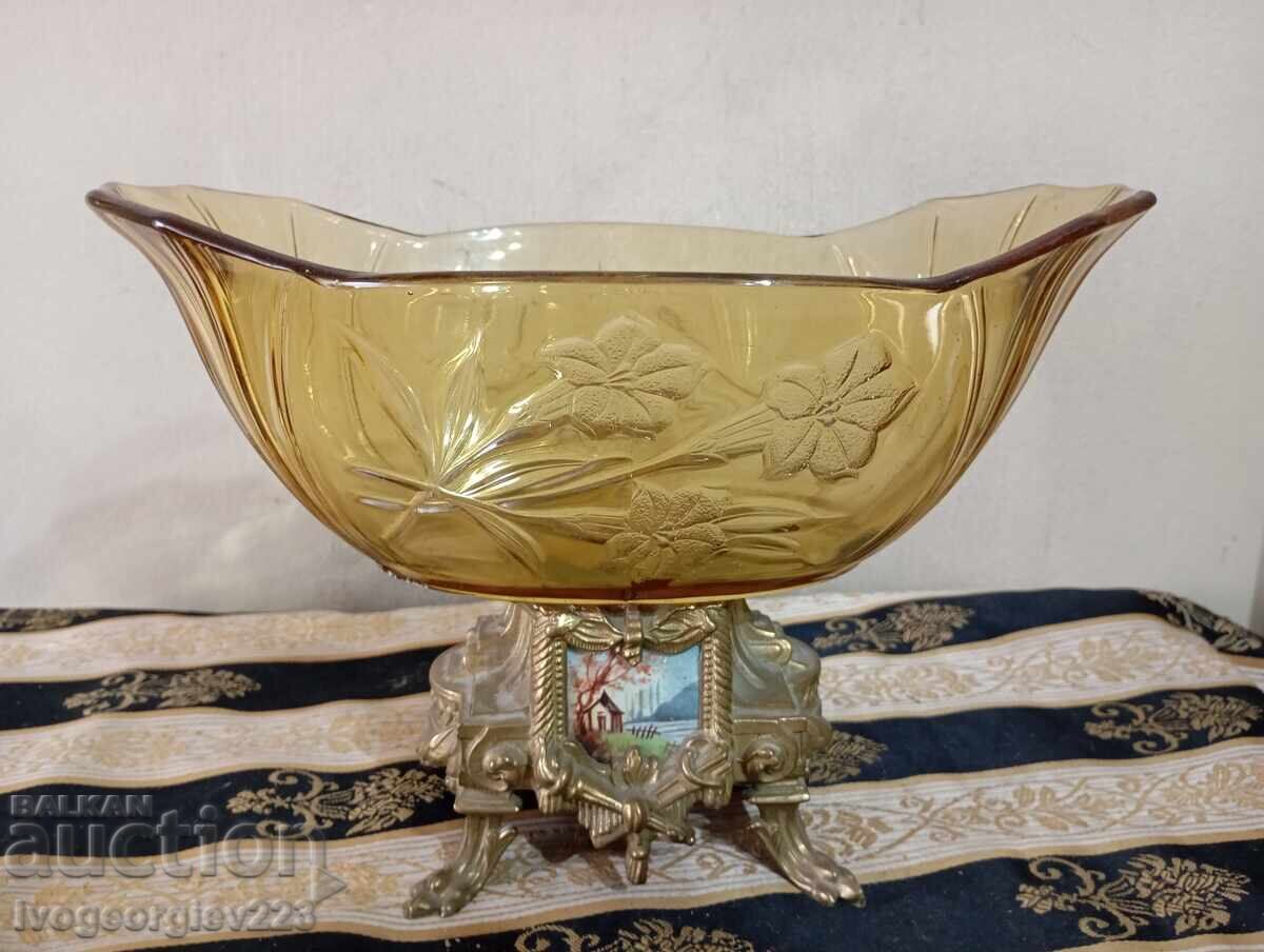 Vintage cup, fruit bowl