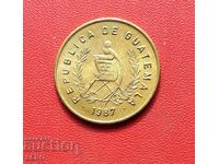 Guatemala 1 Centavo 1987 - Extremely Fine Condition