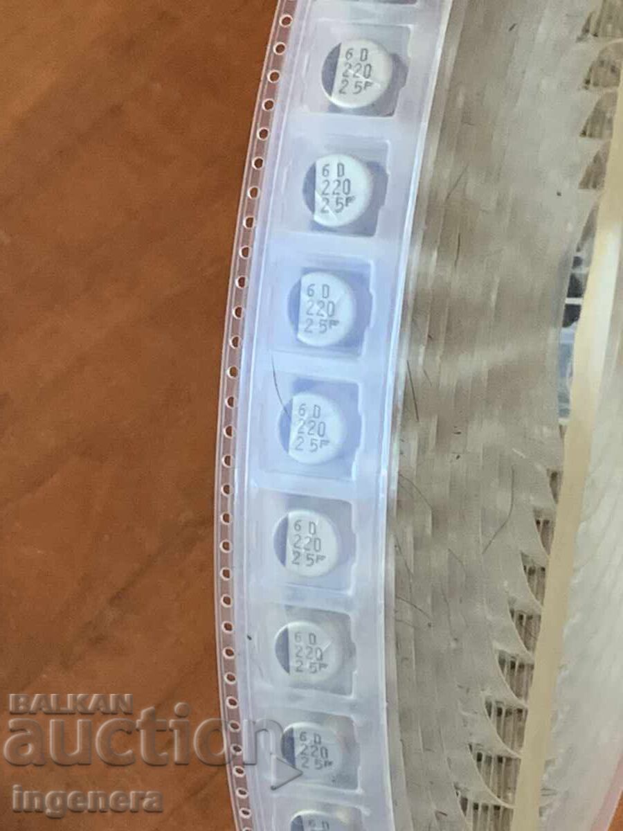 CONDENSATORI ALUMINIU ELECTROLITICI - 500 BUC. NOU!!! - 6