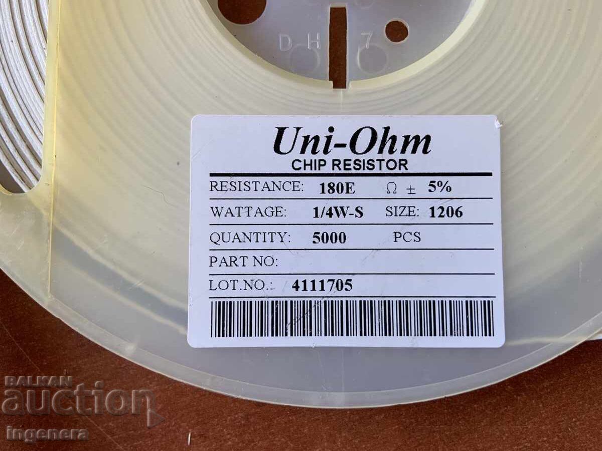 Livrarea REZISTOARE REZISTOARE APROXIMATIV 5000 BUC. NOI