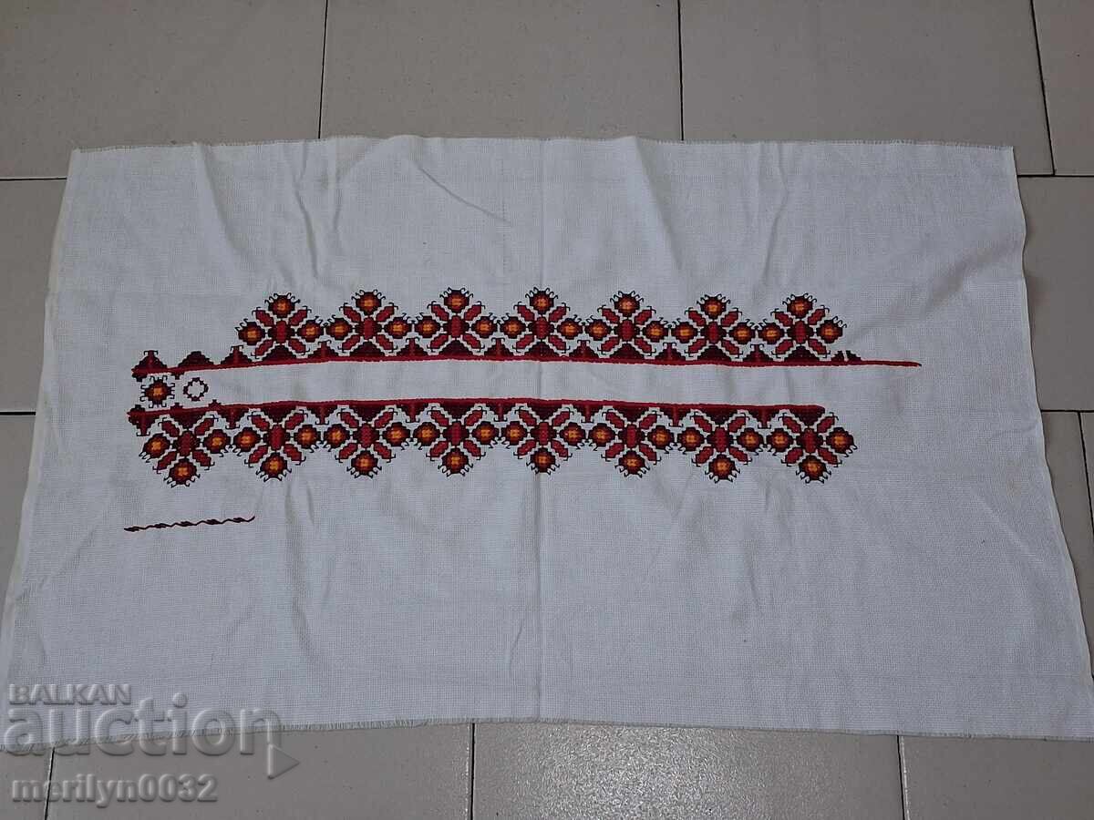 Embroidery for a pillowcase costume Embroidery for a pillowcase costume