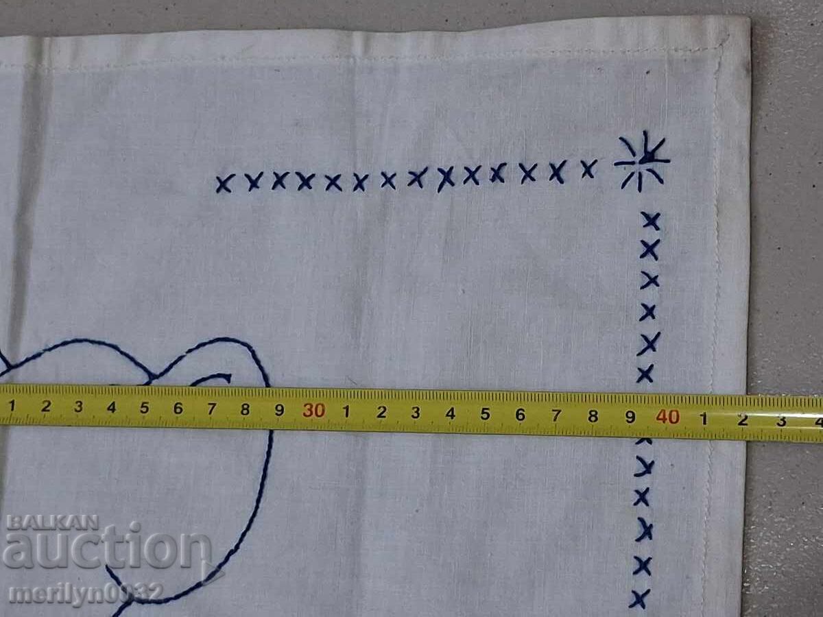 Embroidered children's towel napkin with an elephant - 5