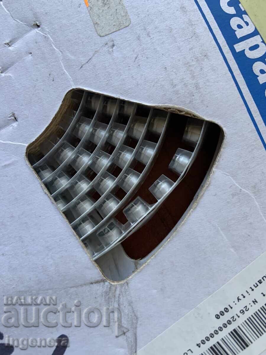 CONDENSATORI CONDENSATORI ALUMINIU ELECTROLITICI - 300 BUC. NOU! cu preț 35.00 BGN | € 17.90