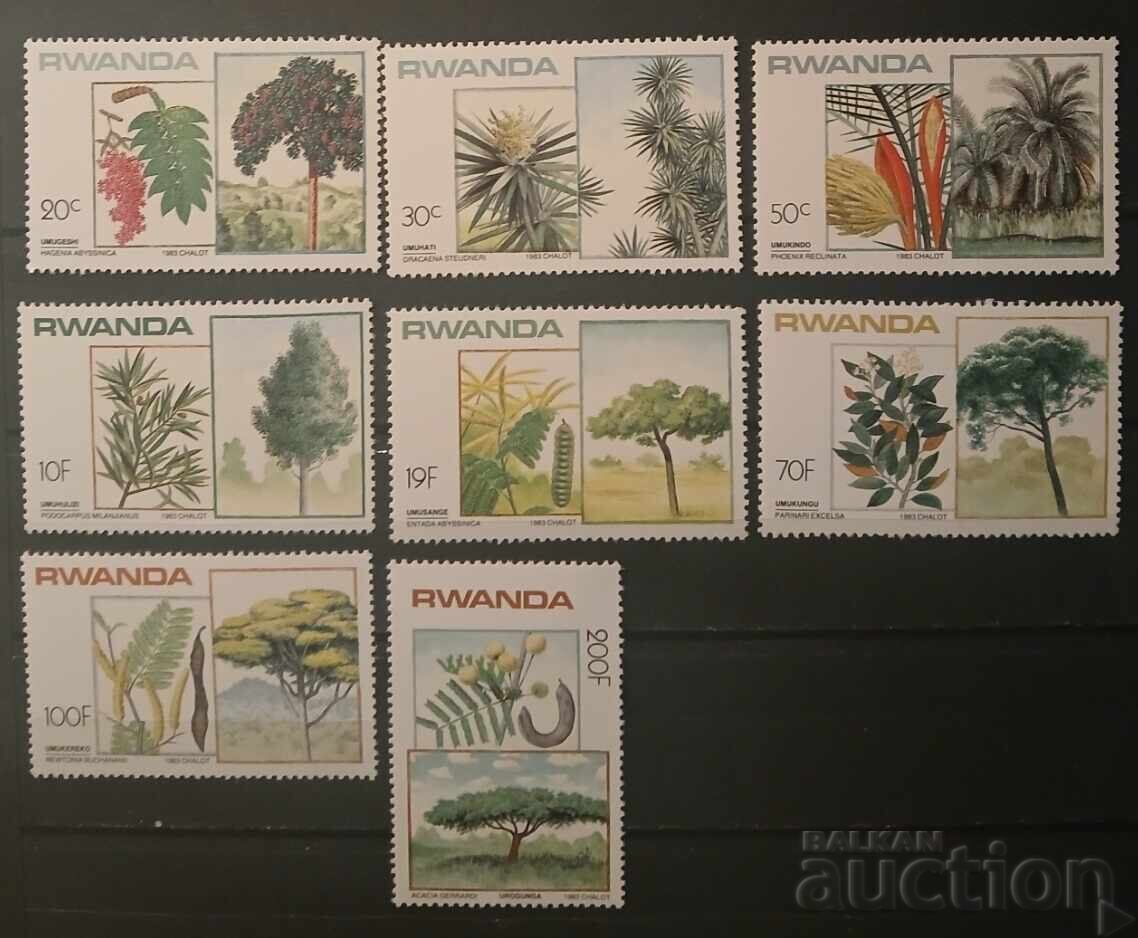 Rwanda 1984 Flora 10€ MNH