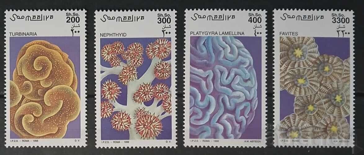 Somalia 1998 Fauna/Corals 12.25€ MNH Somalia 1998 Fauna/Corals 12.25€ MNH