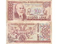 tino37 - ALBANIA - 200 LEKE - 1996