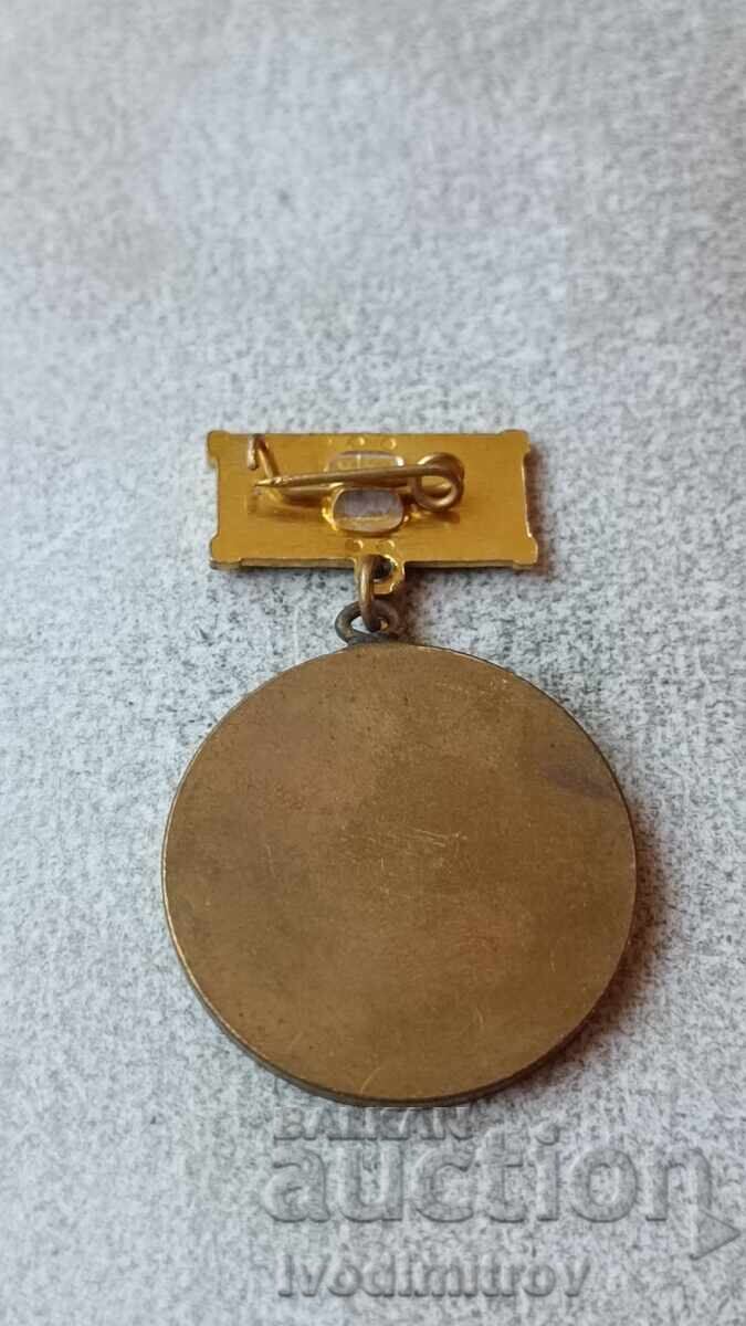 Значка 25 години СП Паркстрой Плевен 1964 - 1989 с цена 5.85 лв. | € 2.99