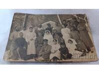 Φωτογραφία Στάρα Ζαγόρα Τραυματισμένοι στρατιώτες από τον Βαλκανικό πόλεμο 1913