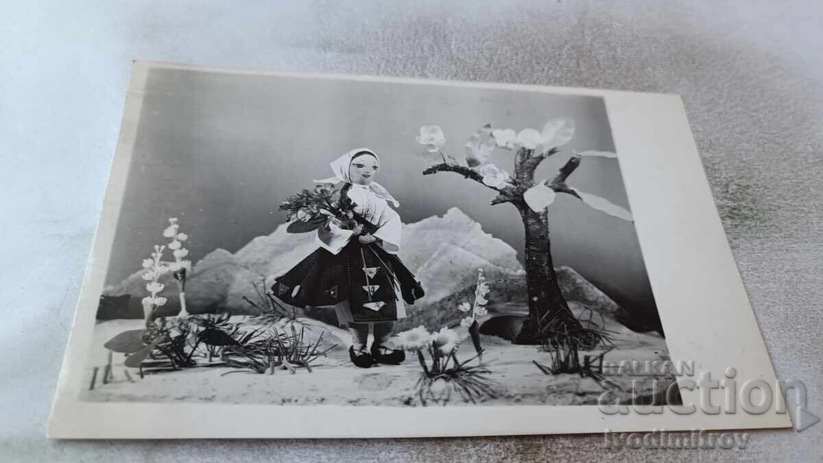 Postcard Mockup and Dolls No. 14 Postcard Mockup and Dolls No. 14