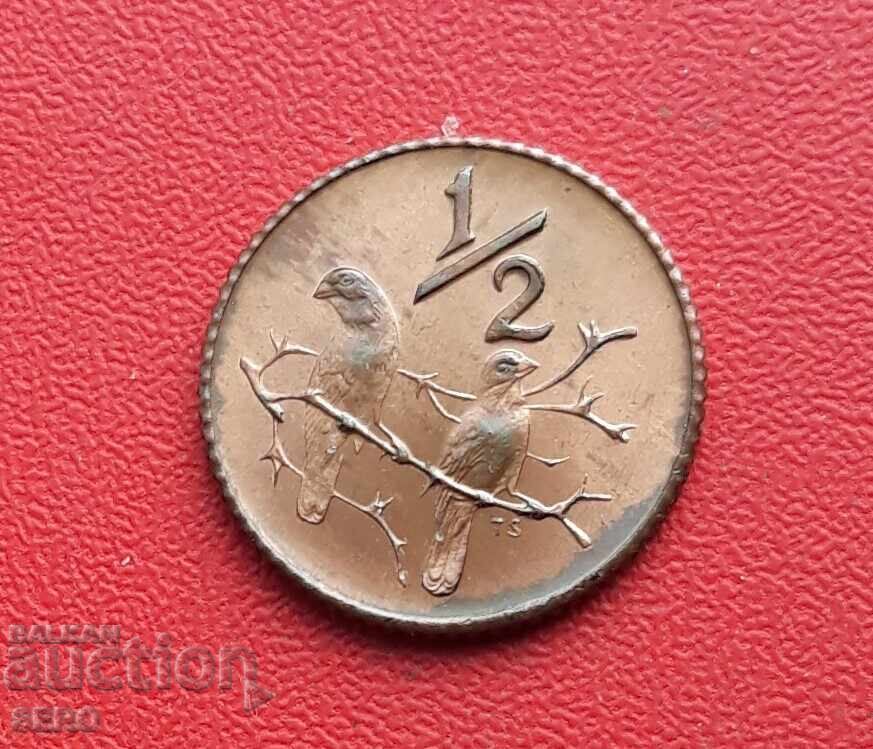 South Africa - 1/2 Cent 1974 - Extremely well preserved and rare South Africa - 1/2 Cent 1974 - Extremely well preserved and rare