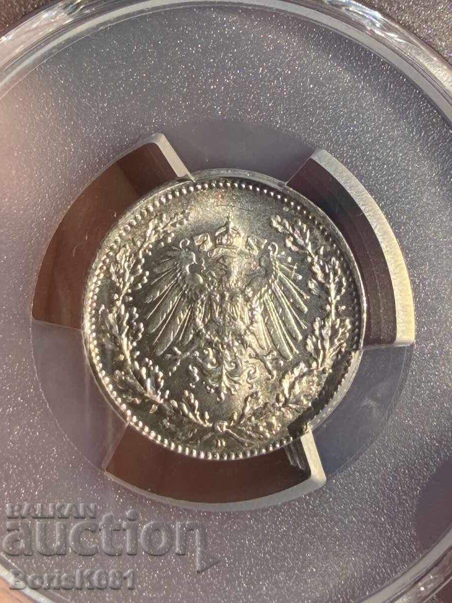 Delivery of Germany 1/2 Mark 1917-D MS67 PCGS Delivery of Germany 1/2 Mark 1917-D MS67 PCGS