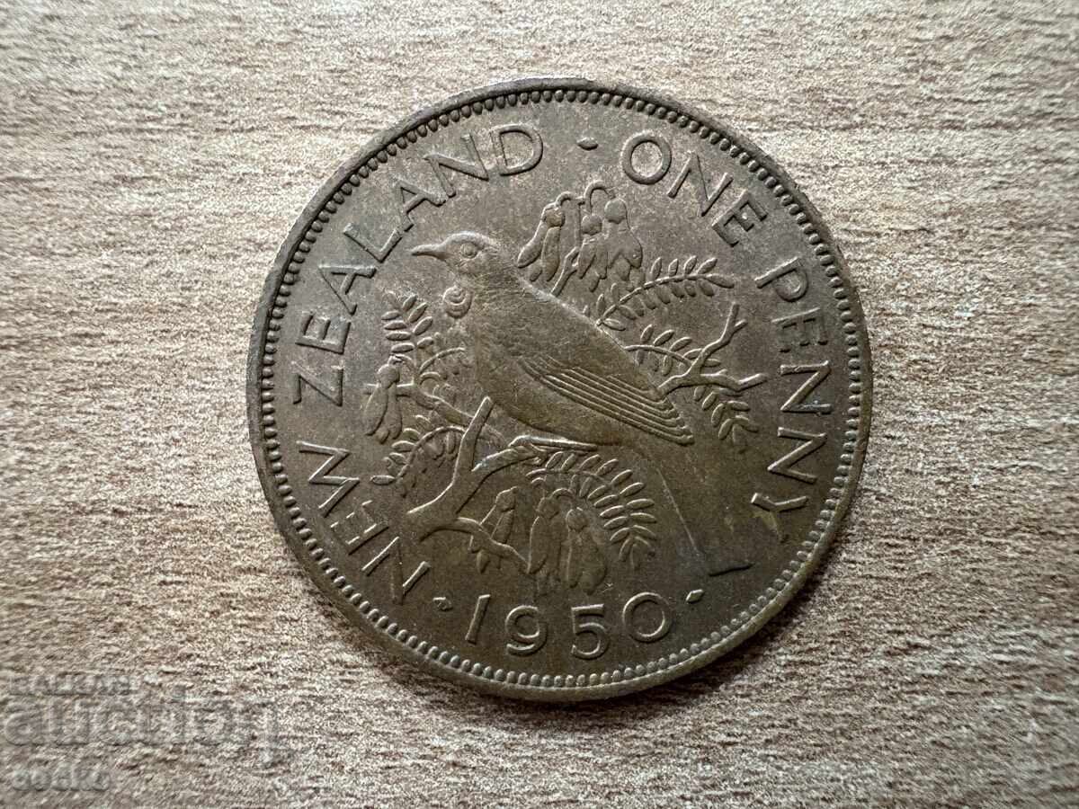 Noua Zeelandă - 1 penny (1950)
