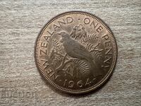 Нова Зеландия - 1 пени (1964)