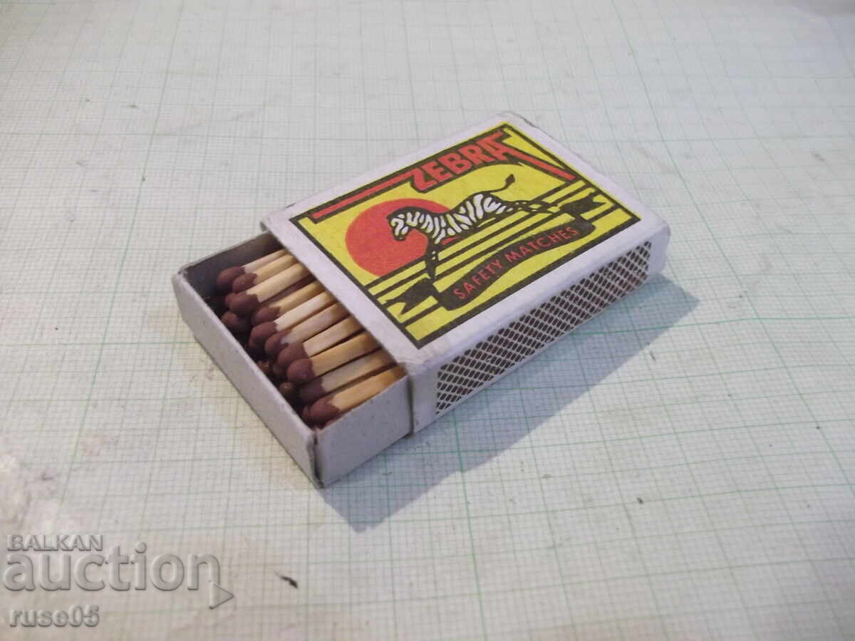 Licitație Chibrituri "ZEBRA" noi