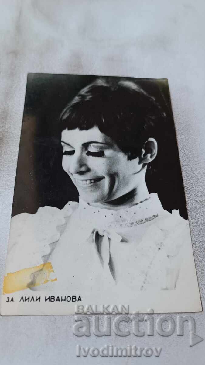 Postcard h. a. Lily Ivanova Postcard h. a. Lily Ivanova