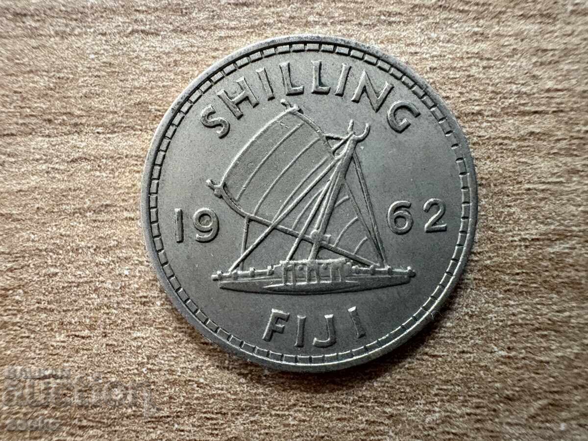 Fiji - 1 șiling (1962) Fiji - 1 șiling (1962)