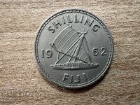 Fiji - 1 șiling (1962)
