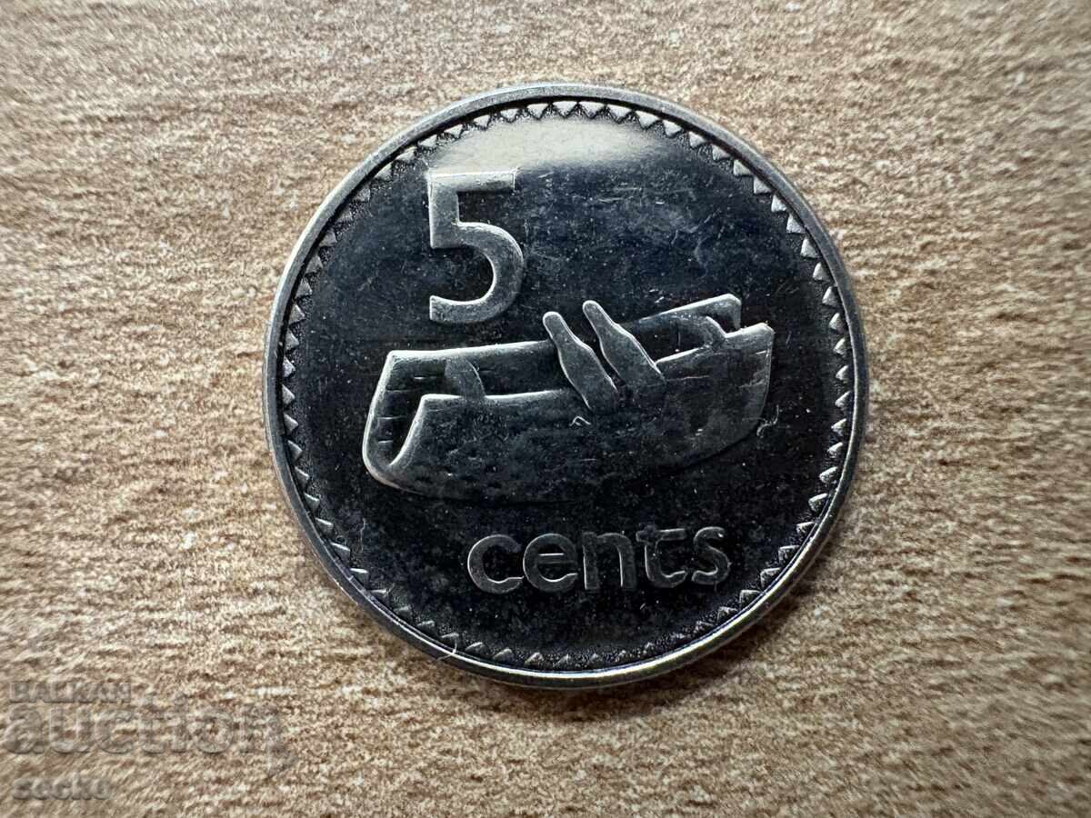 Фиджи - 5 цента (2006) Фиджи - 5 цента (2006)