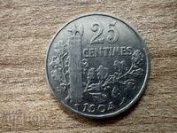 Франция - 25 сантима (1904)