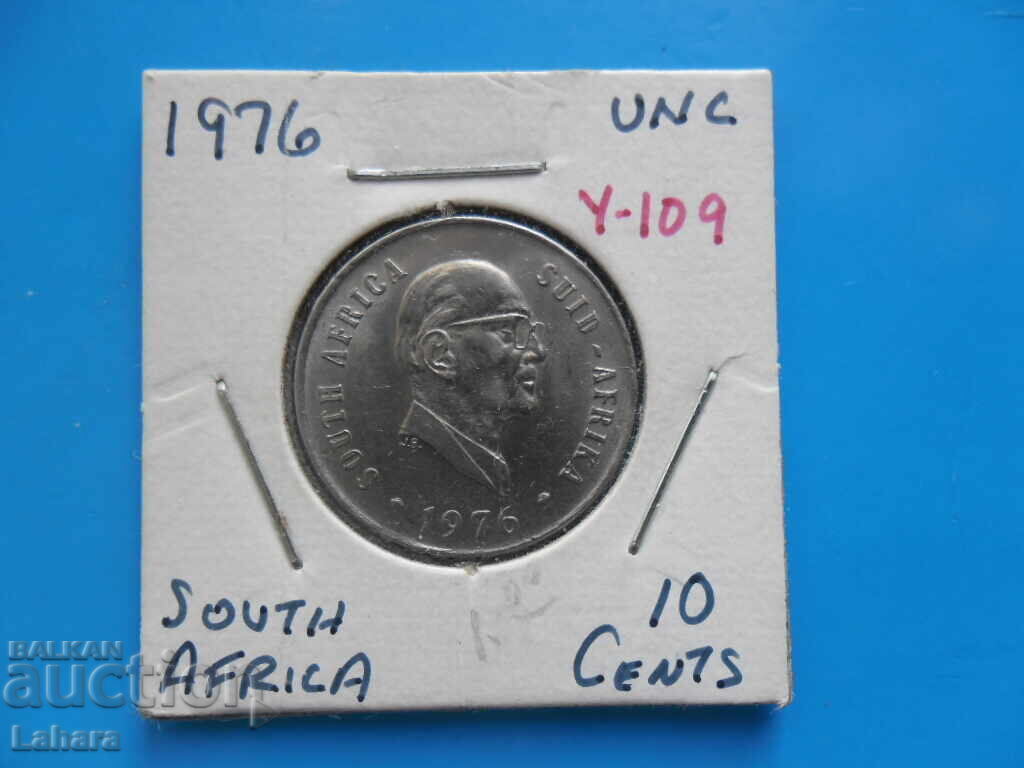 10 cents 1976 South Africa 10 cents 1976 South Africa