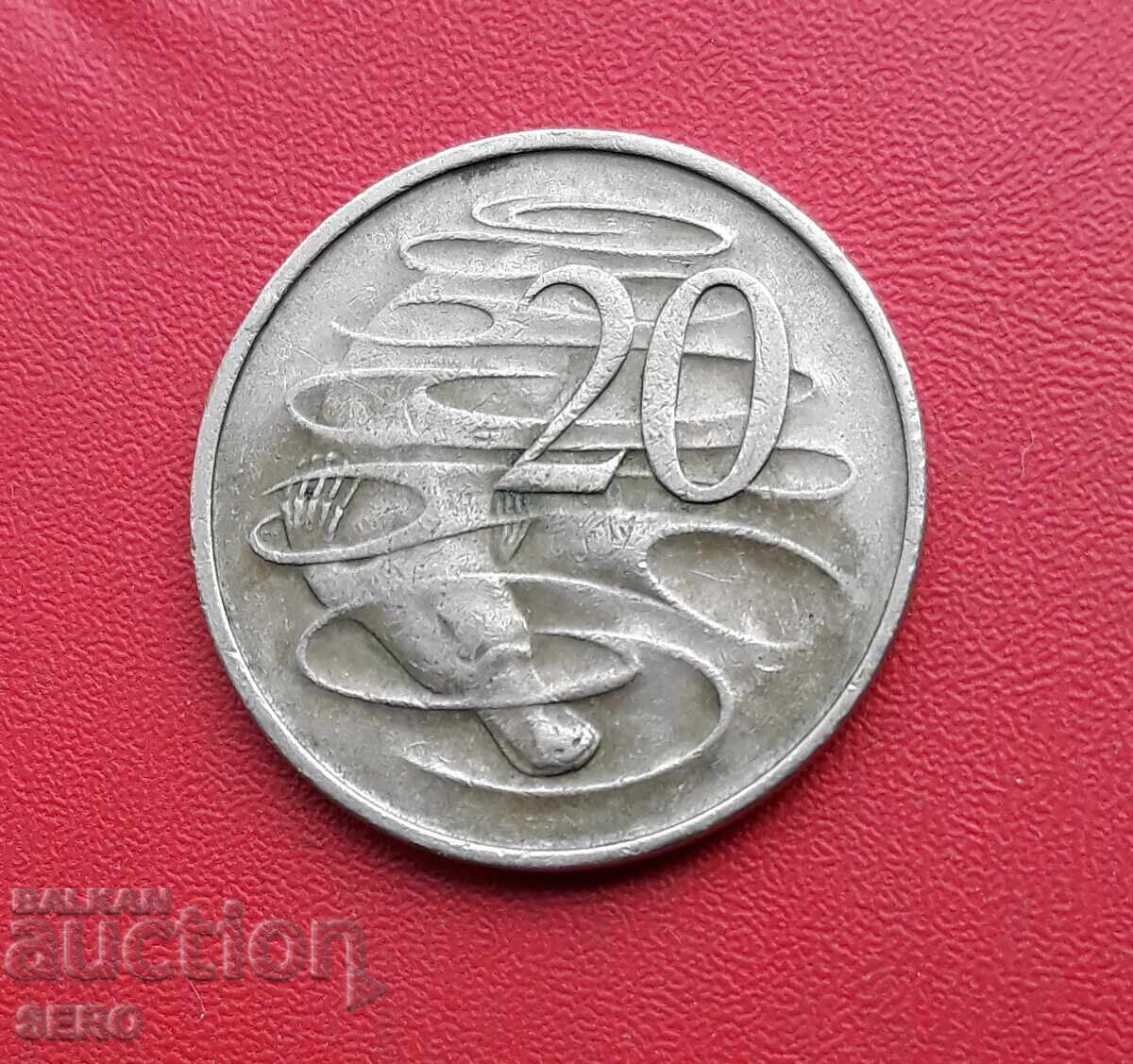 Αυστραλία - 20 σεντ 1967 Αυστραλία - 20 σεντ 1967