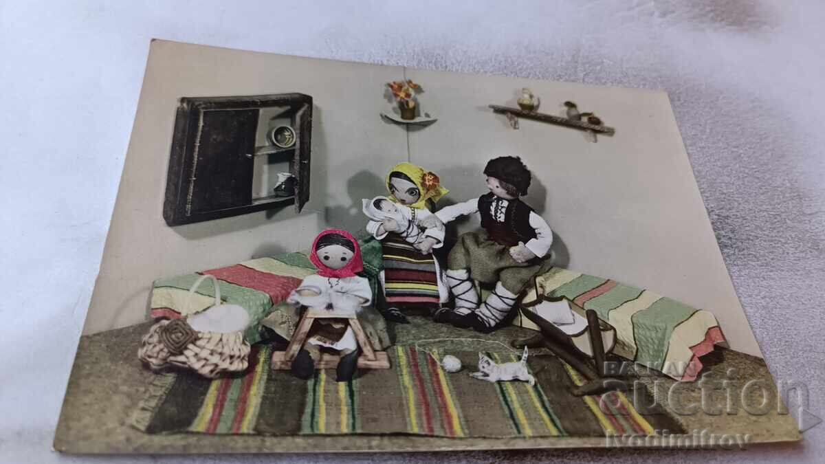 Postcard Mock-up and Dolls No. 9