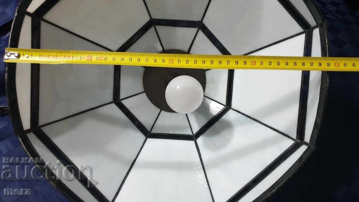 Μεγάλο οκταγωνικό πολυέλαιο τύπου "Tiffany" - 5